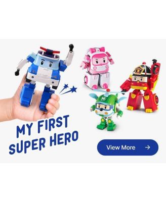 4" Transforming Robot Police Car - Poli | Emergency Rescue Vehicle Action Figures | Kids Educational Pretend Play Toy