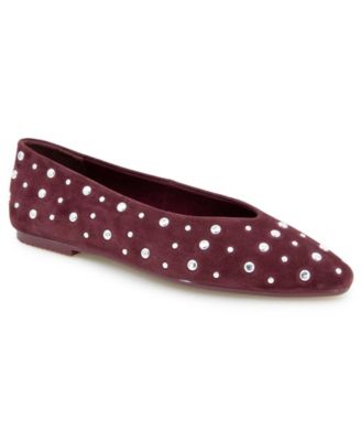 Women's Latouche Studs Dark Plum (Women's Flats)