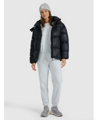 Women's Down Jacket With Synthetic Filling