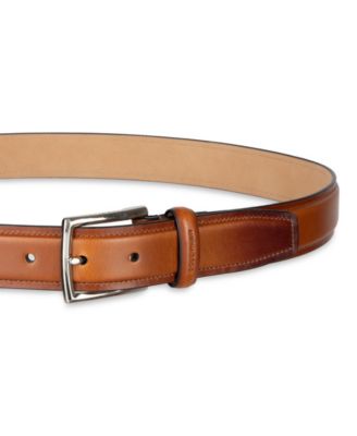 Men's Classic Burnished Edge Dress Belt