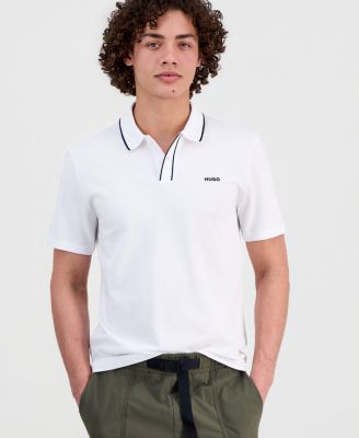 Men's Dalombi Button-Placket Polo Shirt