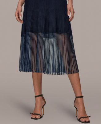 Women's Mock Neck Midi Dress