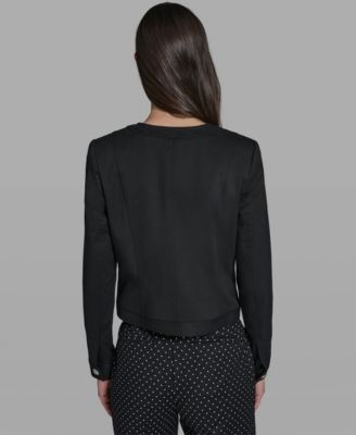 Petite Bow Pocket Jacket