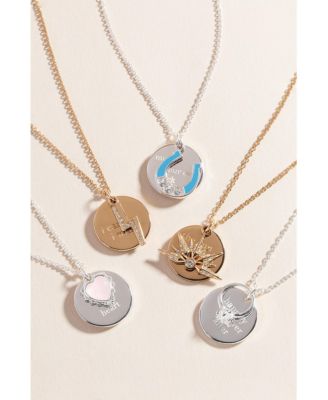 Wild At Heart Duo Charm Pendant Necklace