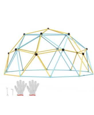 10FT Kids Climbing Dome Jungle Gym 750 LB Capacity