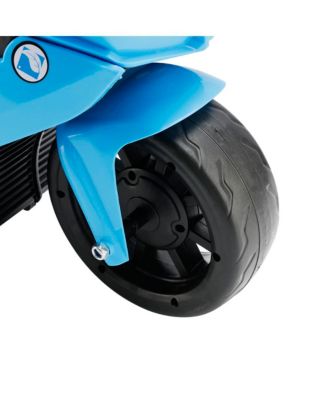 6V Kids 3-Wheel Ride-On Motorcycle with Parent Remote Control & LED Light