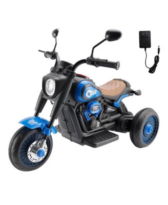 6V 3-Wheel Kids Motorcycle for Ages 1-3, Electric Toy with Light & Music