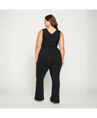 Women's Plus Size Aspen Rib Wide Leg Pant