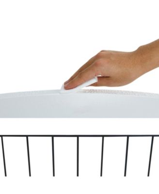 4-Panel Foldable Freestanding Pet Gate, 96.5" W x 32" H