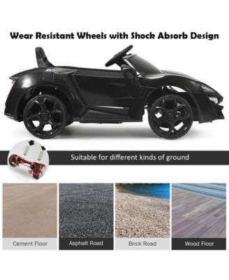 12V 2.4G RC Electric Ride-On Vehicle with Lights 50W Motor