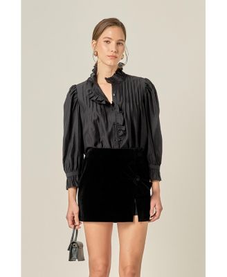 Women's Ruffle Detailed Blouse