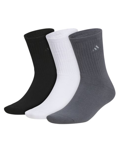 Носки Comfort для мужчин, 3 шт. — adidas, цвет: Чёрный / Белый