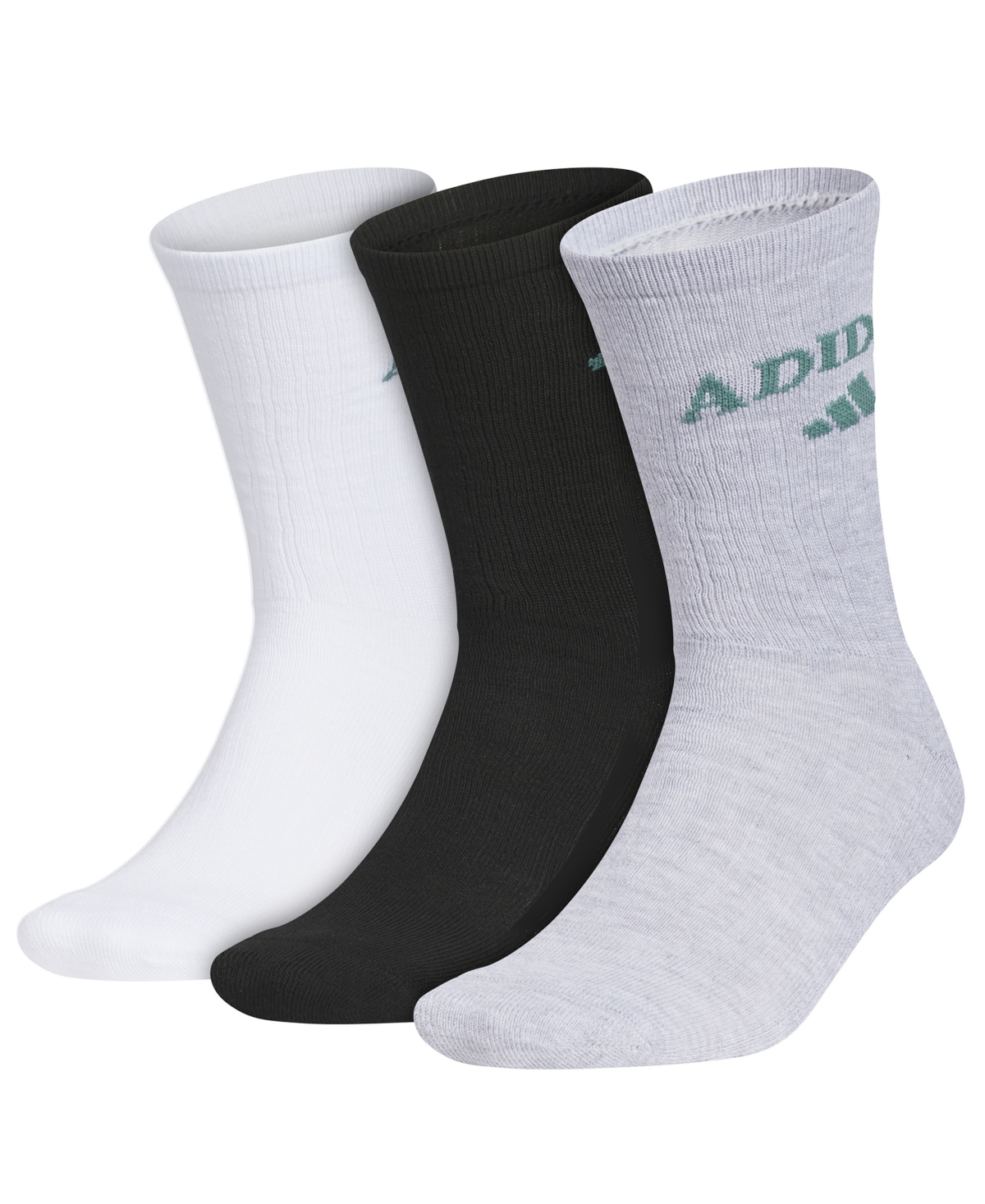adidas Men's Foundation Sport Crew Socks, 3-Pack