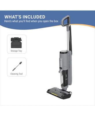 GO Steam 3-in-1 Floor Washer, Steam-Powered Wet Dry Cleaning, Fast Drying, Self Cleaning