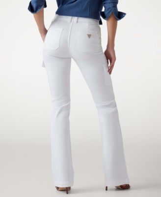Women's Cargo-Pocket Bootcut Pants