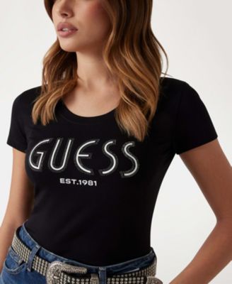 Women's Short-Sleeve Crewneck Logo Tee