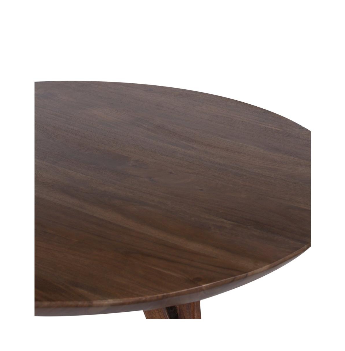 Porter Designs Portola Solid Acacia Wood Dining Table, Brown