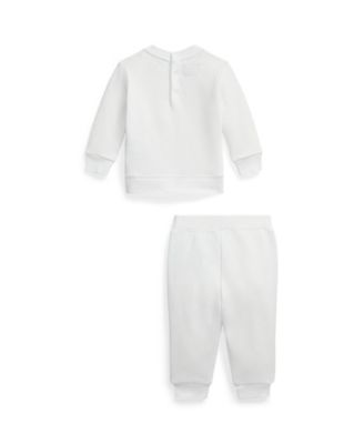 Baby Boys' and Baby Girls' Team USA Fleece Sweatshirt and Jogger Pants, 2-Piece Set