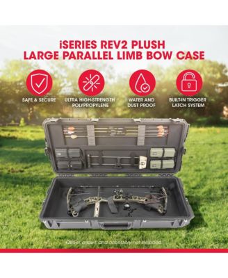 Hard Large Plush Storage Case Archery Bow Parallel Limb iSeries REV2