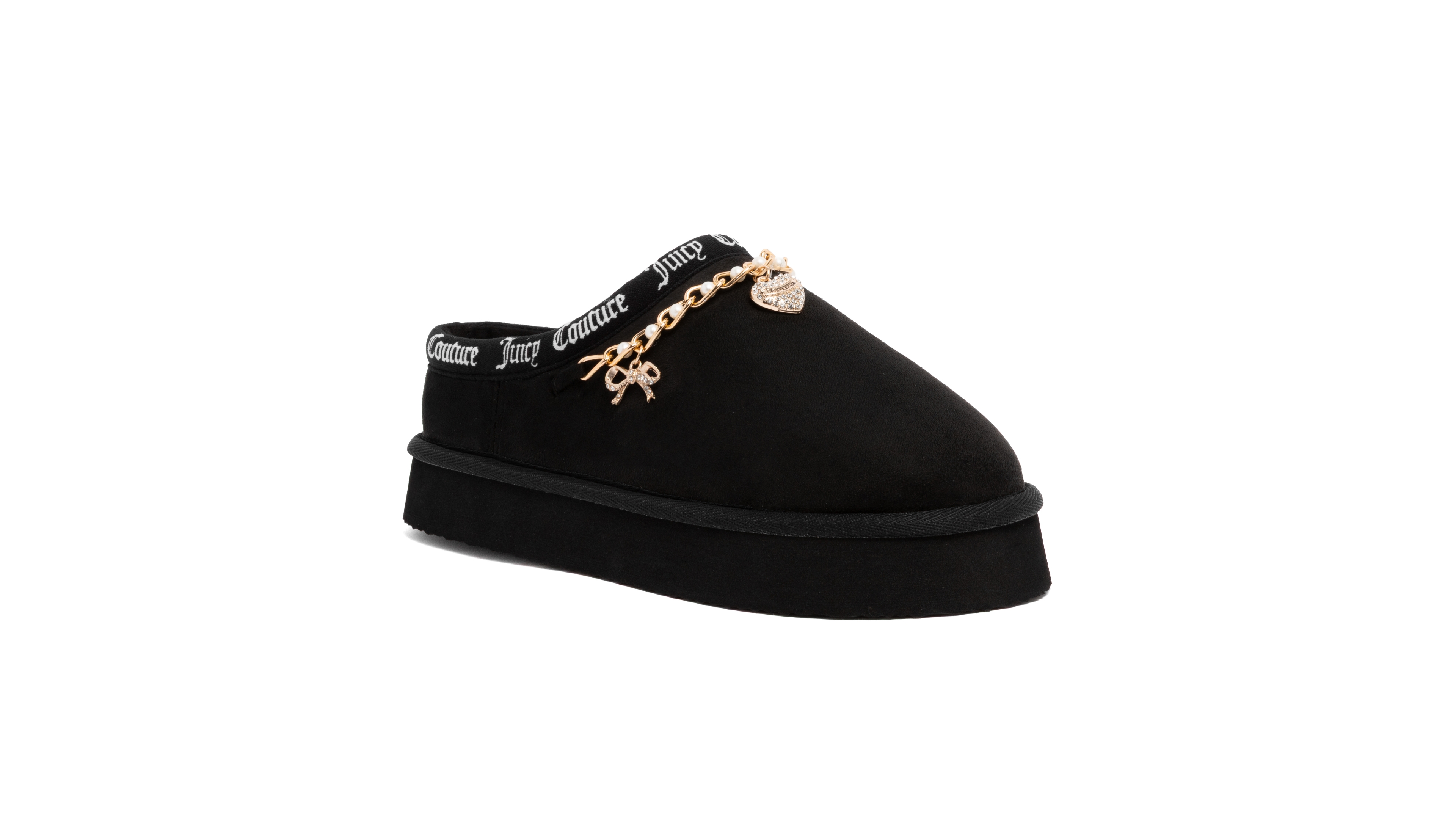 Juicy Couture Women's Orlagh Charm Round Toe Platform Slippers