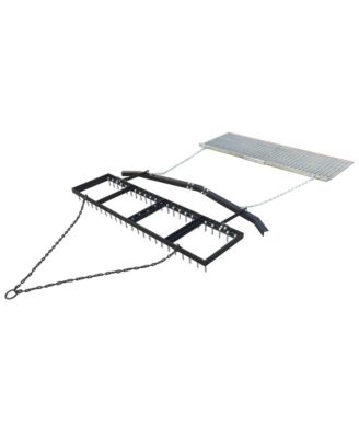 6' Spike Drag with Surface Leveling Bar and Drag Mat for ATV/UTVs