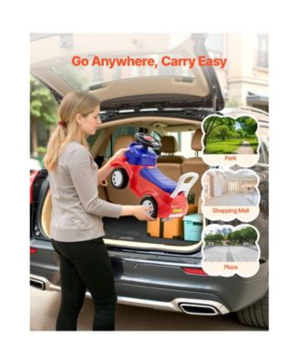 Ride On Toddler Push Car, Push Car for Toddler 19 to 36 Months, Kids Ride On Toy with Music & Under-seat Storage