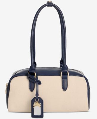 Broocke East West Canvas Satchel