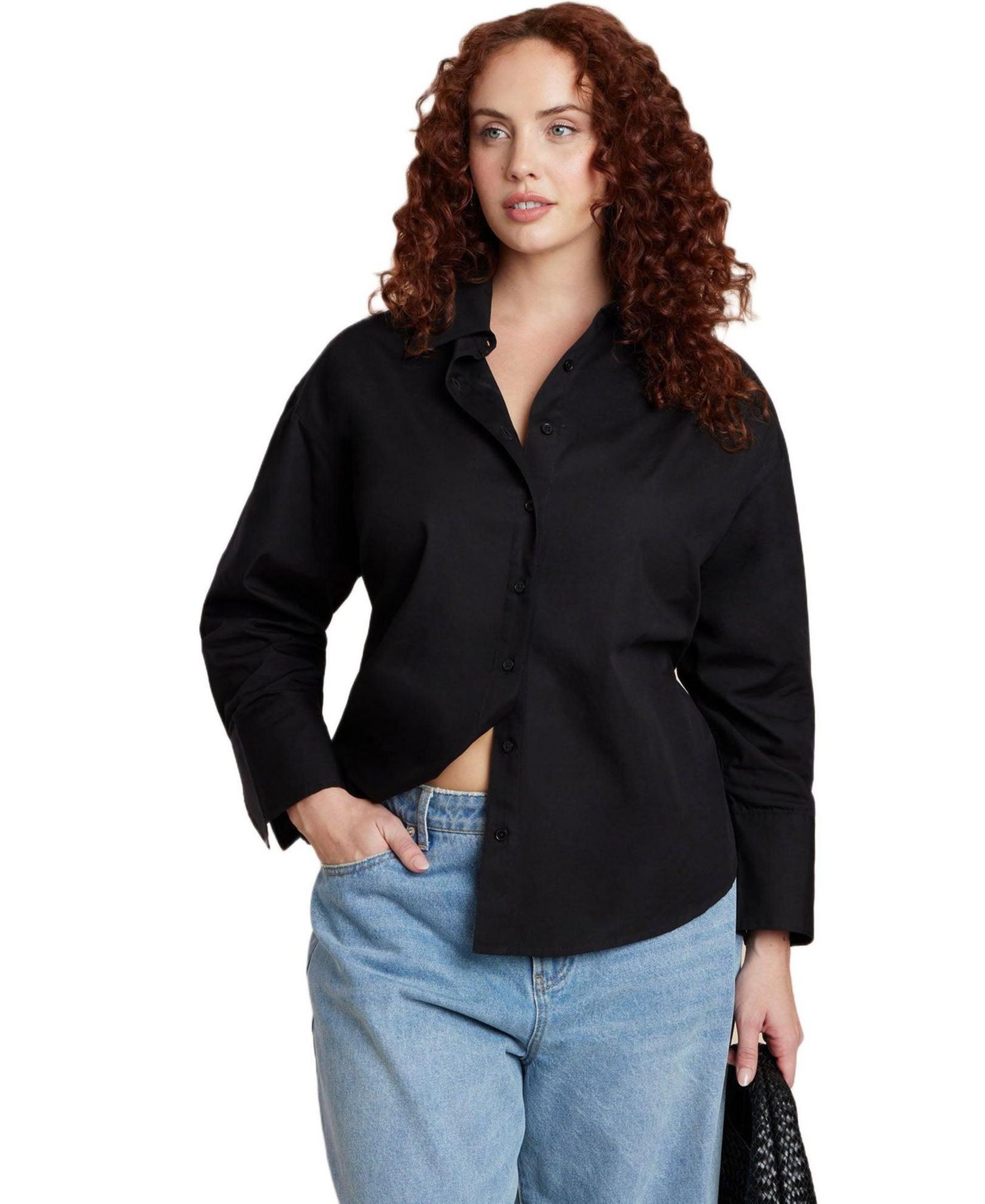 Women's Tie Back Button Up Top