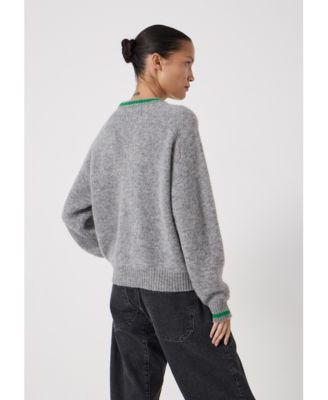 Women's Ellis Wool Blend Off-Piste Motif Sweater