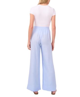 Women's Wide Leg with Drawcord Casual Pants
