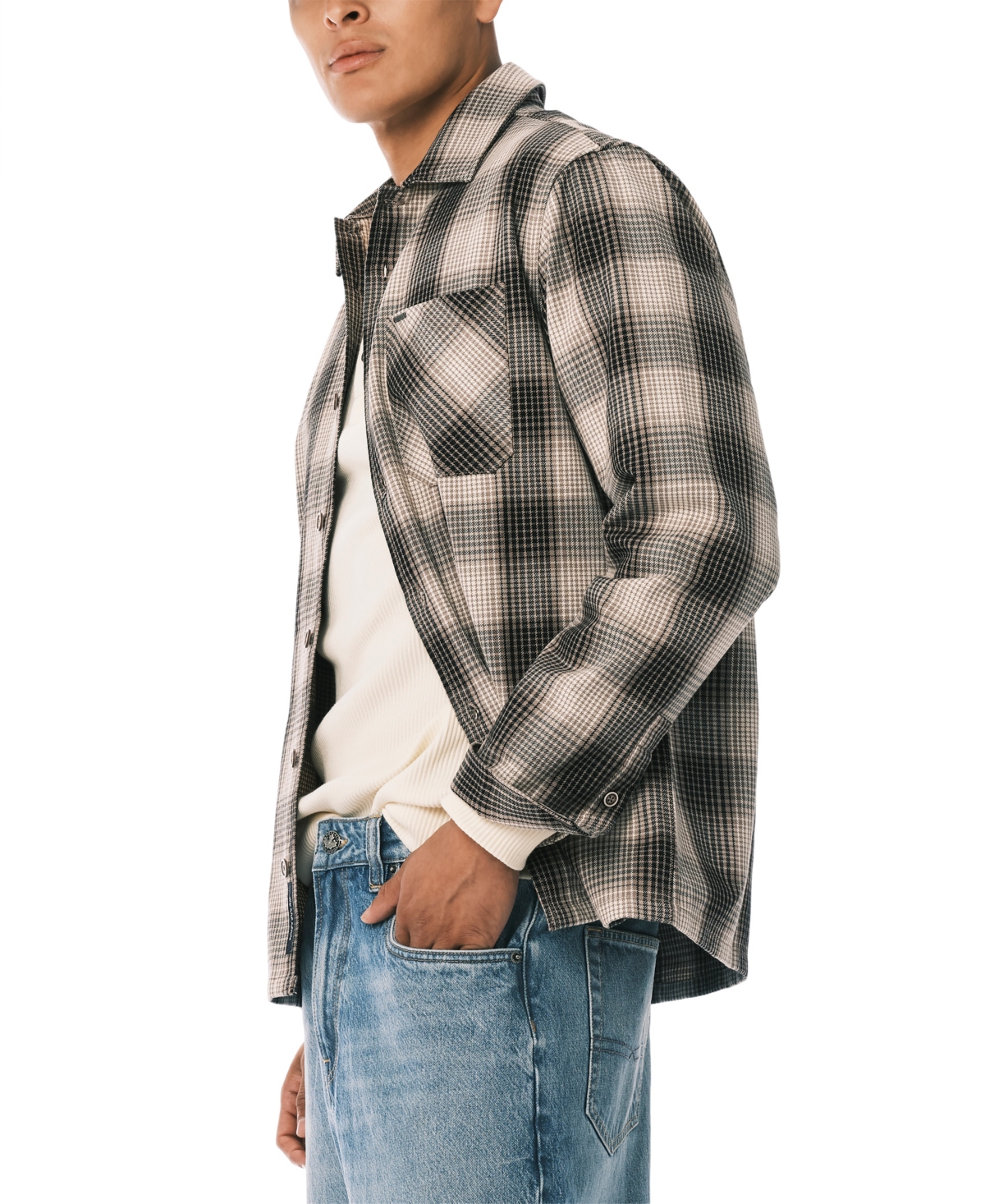 Buffalo David Bitton Men's Samuel Plaid Long-Sleeve Shirt