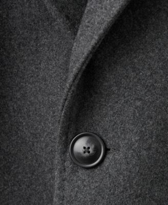 Men's Long Wool Coat