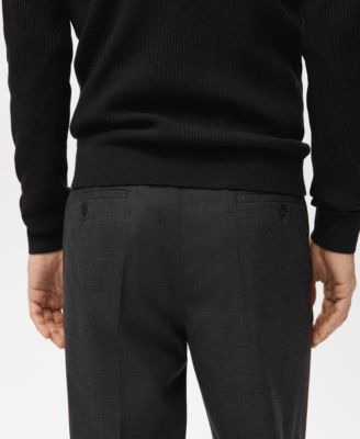 Men's Relaxed-Fit Pleated Pants
