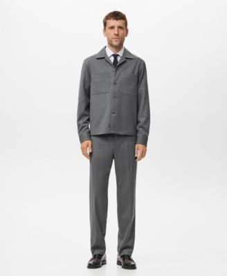 Men's Flowy Straight-Fit Pants