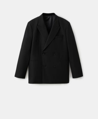 Men's Regular-Fit Double-Breasted Jacket