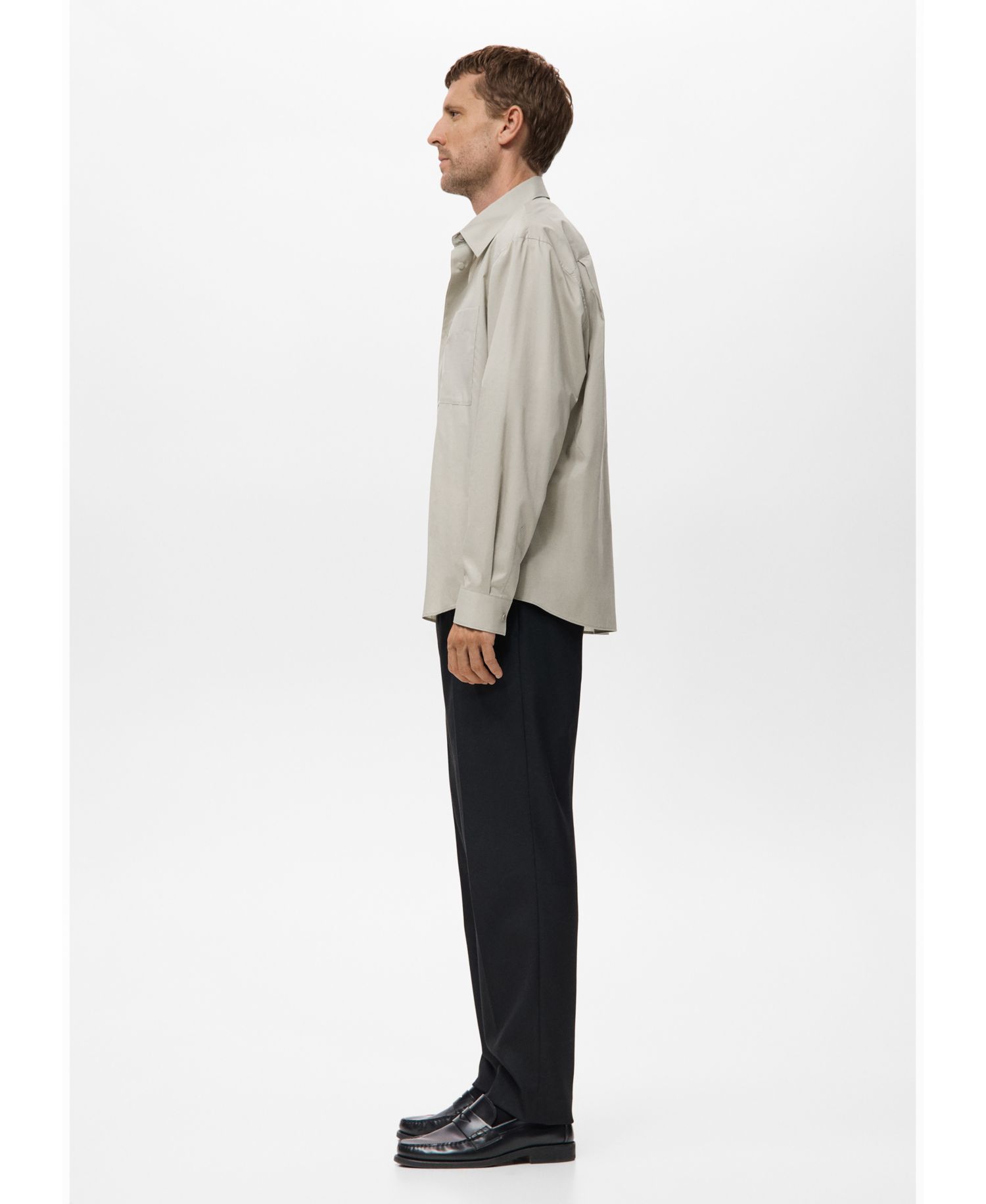Men's Cotton Relaxed-Fit Shirt