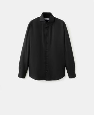 Men's Regular-Fit Cotton Shirt