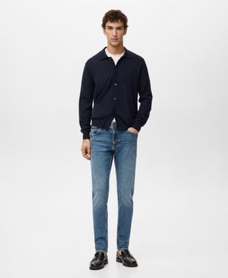 Men's Jan Slim-Fit Faded Medium-Wash Jeans