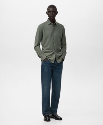 Men's Cotton Slim-Fit Shirt