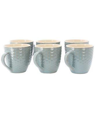 Honeycomb Mugs, Set of 6