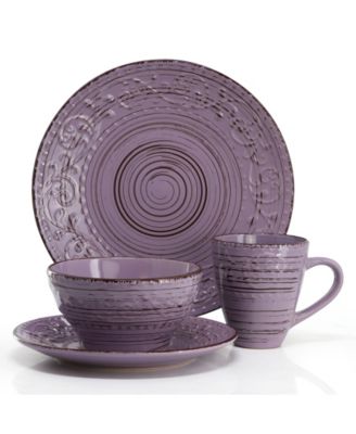 Malibu 16 Pc. Dinnerware Set, Service For 4