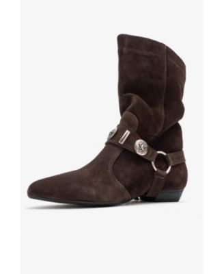 Women's Selora Leather Buckle Western Boot
