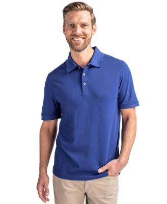 Big & Tall Advantage Tri-Blend Pique Short Sleeve Polo