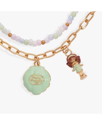 Polly Pocket 2 Row Charm Bracelet