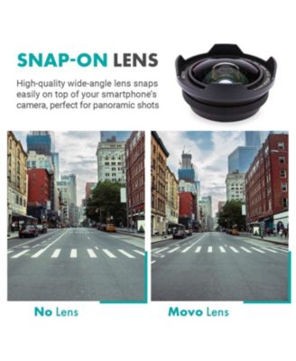 iVlog3 Smartphone Video Bundle with Microphone, Mini Tripod, LED Camera Light, Wide-Angle Lens