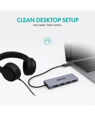 UMX-1 USB Microphone Hub - Connects 4 USB Microphones to Computers