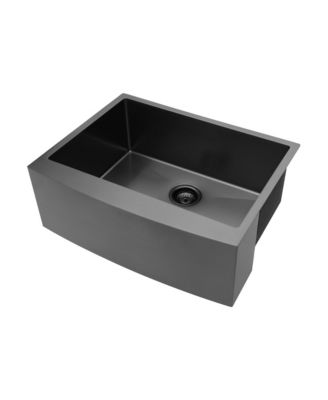 33x21x10inch Farmhouse Apron Single Bowl Kitchen Sink Stainless Steel