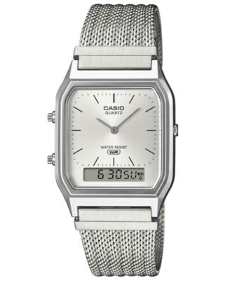 Unisex Japanese Quartz Silver-Tone Watch 29.8mm