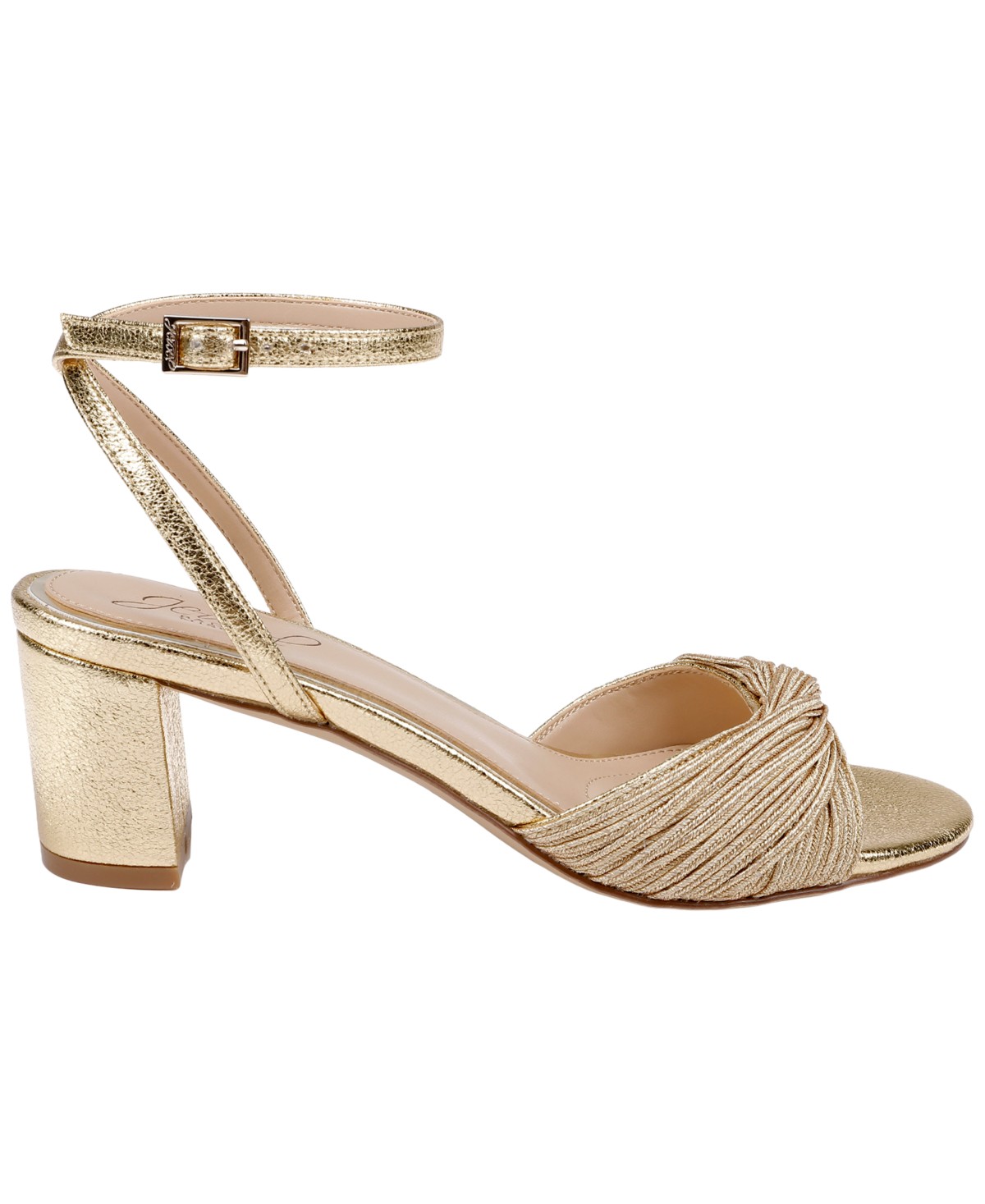 Женские сандалии Jewel Badgley Mischka Women's Pretty Round Toe Dress Sandals — фото 3