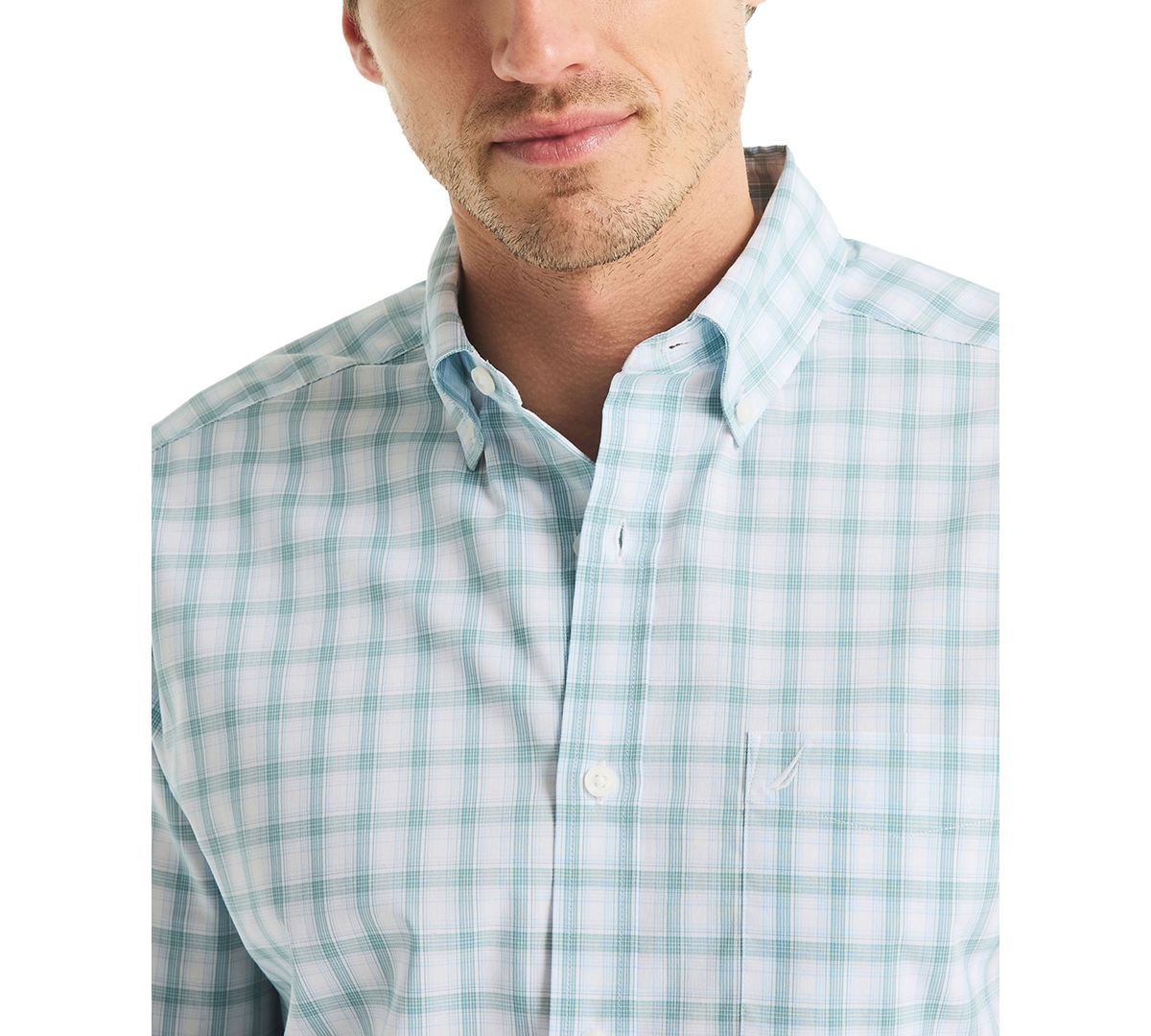 Nautica Men's Plaid Classic-Fit Shirt